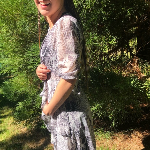 Sheer Snakeskin Coverup - Picture 2 of 4